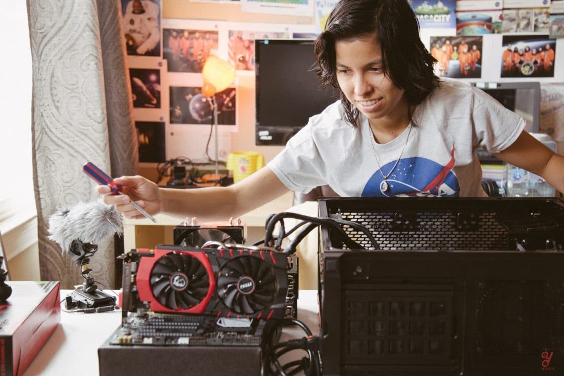 Aida and her PC Build