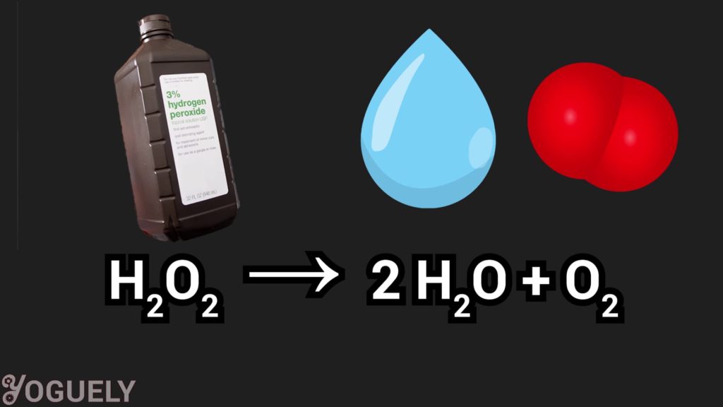 Hydrogen peroxide is perceived as an environmentally safe alternative to sodium hypochlorite because it degrades into oxygen and water, which isn’t harmful to the environment.