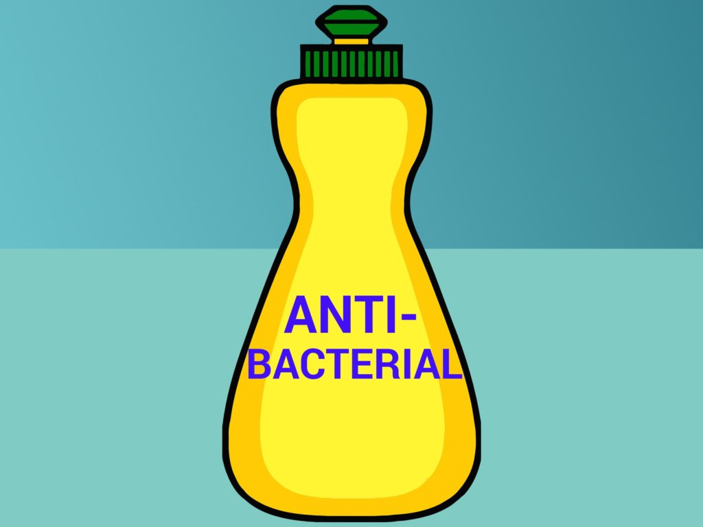 With respect to cleaning, meaning to reduce the quantity of bacteria and viruses on a surface, antibacterial soap is no better than plain soap.