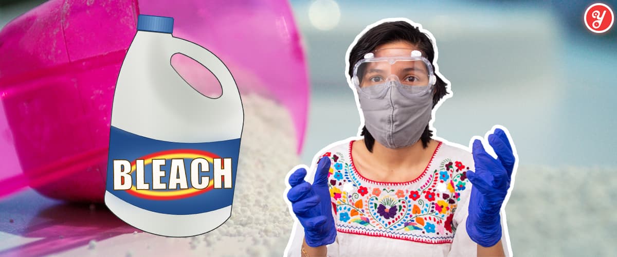 Yoguely shows you exactly how to use sodium hypochlorite, the active ingredient in bleach, the right way to disinfect surfaces from 99.99% of microbes including COVID-19.