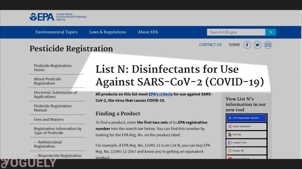 Yoguely - Check whether the disinfectant has been found to kill the exact bacteria or virus you are after (e.g. SARS-CoV-2 Coronavirus Covid-19). Or whether it is effective against similar or harder-to-kill viruses.